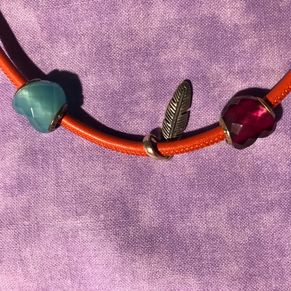 Pandora CZ Leather /Charms - Picture 6 of 9